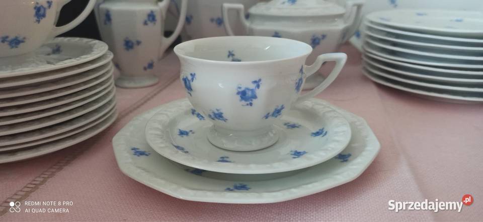 Filiżanka Rosenthal Maria Z talerzykiem Porcelana i szkło Gdańsk