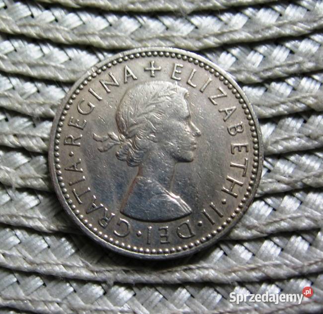Wielka Brytania 1 Szyling 1954r Angielski Kalisz