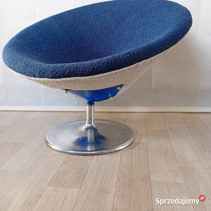 Fotel węgierski RADAR renowacji Space Age lata Puszczykowo