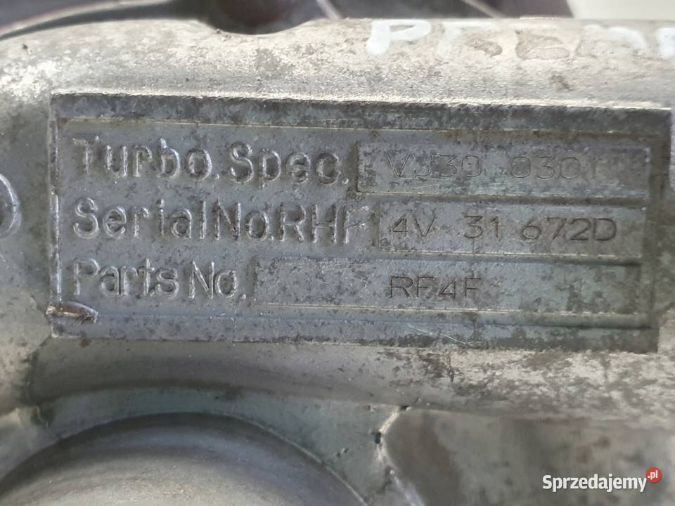 Mazda Premacy 20 TD TURBOSPRĘŻARKA turbo Janów