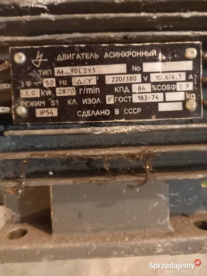 Silnik elektryczny 3kw Krzeszowice