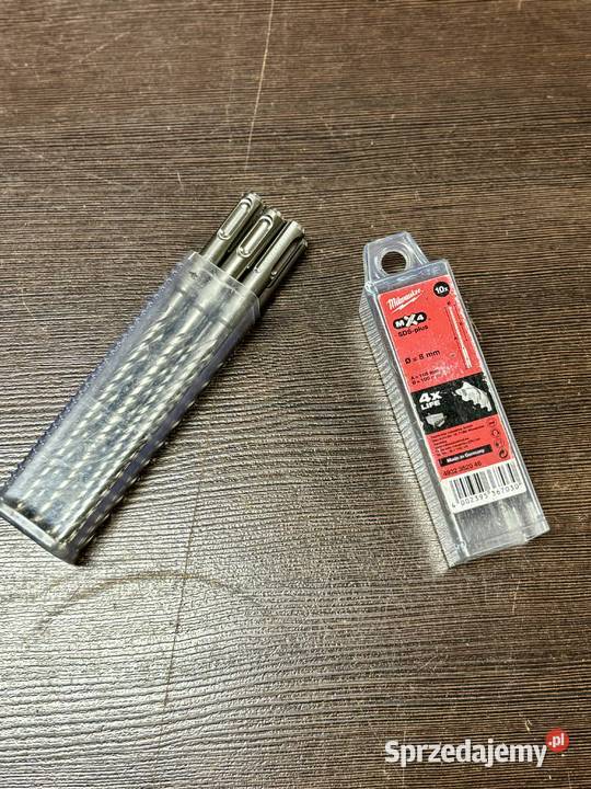 Wiertła do betonu zbrojonego SDS PLUS 8 x 100165 Wiertła Elbląg