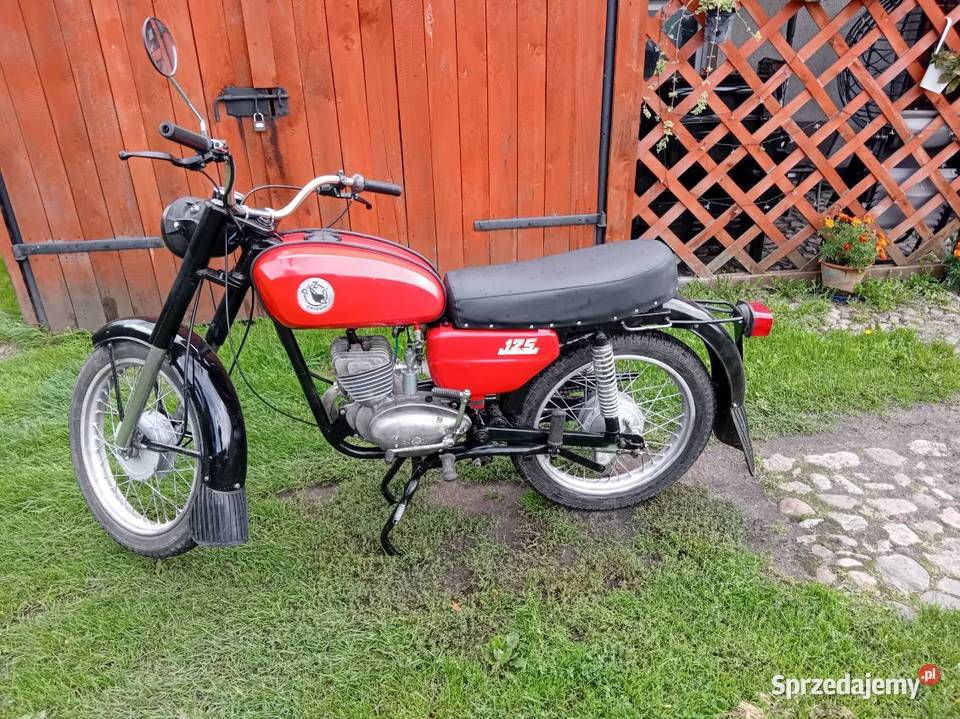 Motocykl WSK 125 50km pomorskie Łebcz