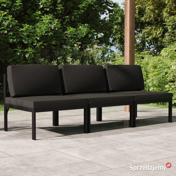 3os sofa ogrodowa z poduszkami aluminium Warszawa sprzedam