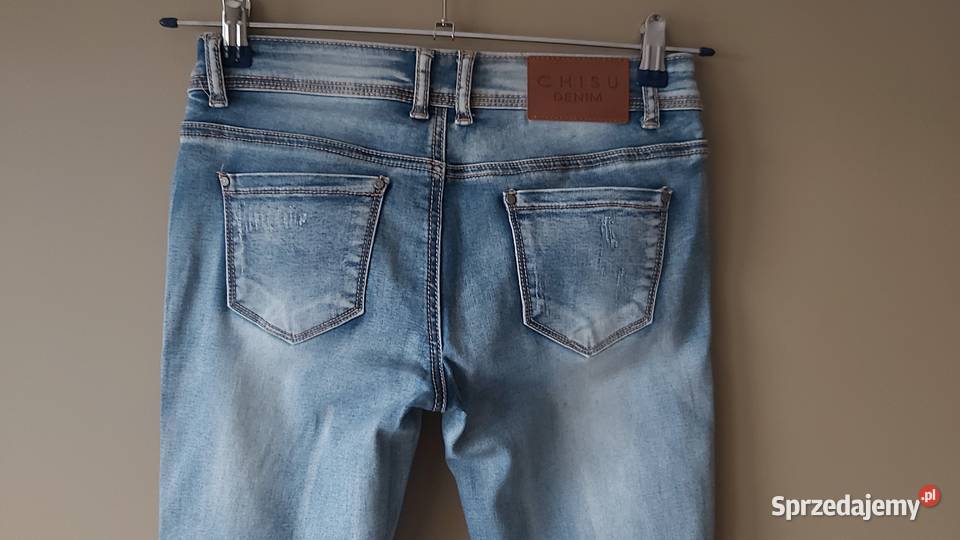 Spodnie damskie jeansowedżinsowe Chisu rS36 Inny wzór Lublin