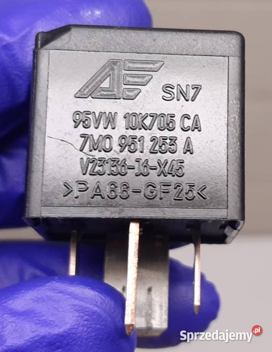PRZEKAŹNIK 100 VW AUDI SEAT SKODA 7M0951253A przekaźniki Układ elektryczny Mielęcin