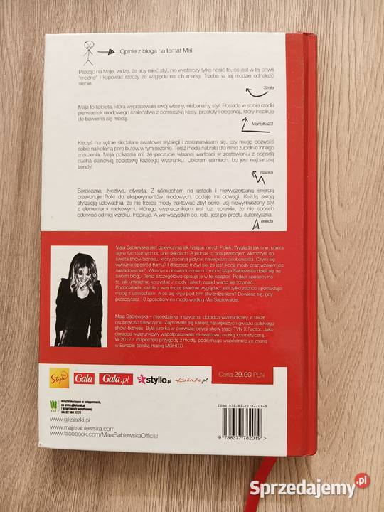 10 sposobów na modę według Mai Sablewskiej Maja Rok wydania 2012 Kraków
