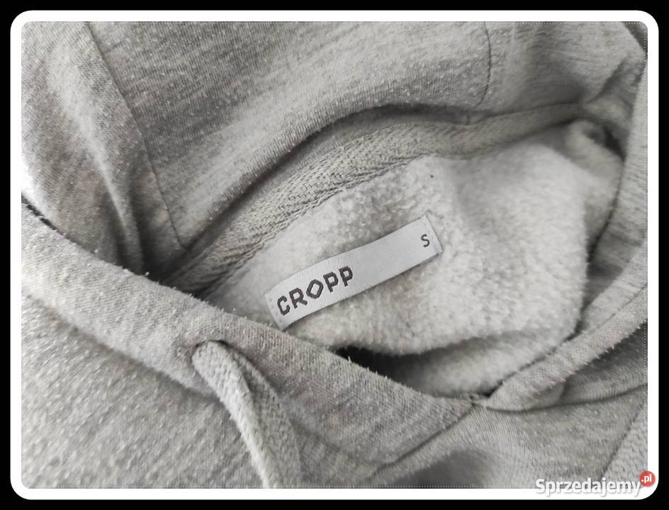 Szara bluza damska z kapturem CROPP rozmiar 36 S mazowieckie Płock