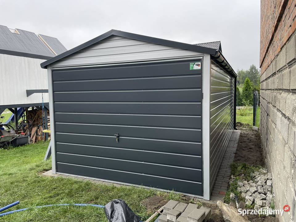 Garaż blaszany 3x5 Wzmocniony PROFILAMI Białystok