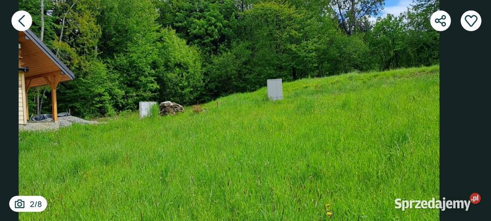 Super Działka Budowlana W Górach Las Rzeka 29m małopolskie Uście Gorlickie