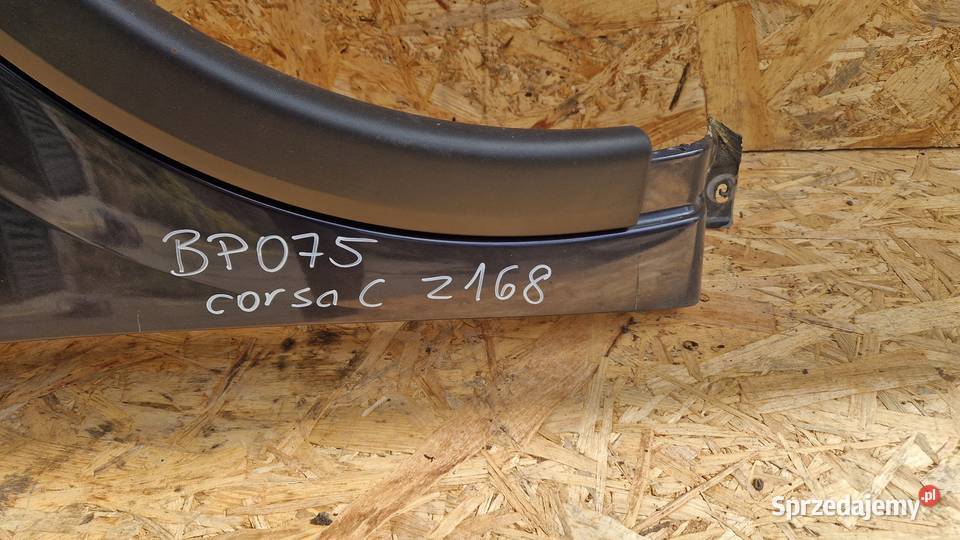 OPEL CORSA C BŁOTNIK PRZÓD PRZEDNI PRAWY KOD LAK Słowikowo