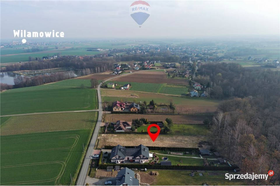 Działka budowlana 2426m2 z furtką do lasu śląskie