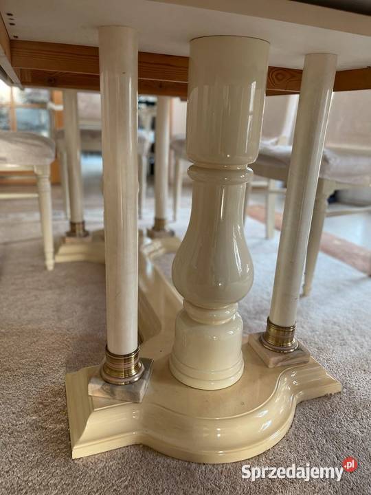 Jadalnia włoska witryna komoda stół krzesła 230cm Sypniewo