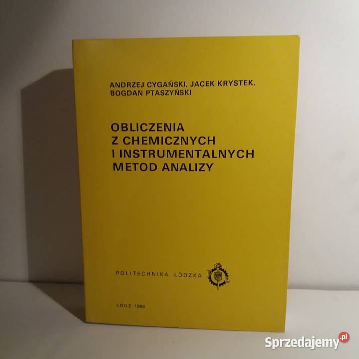 Obliczenia z chemicznych i instrumentalnych