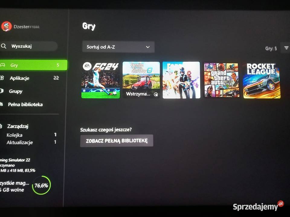 Xbox one Dąbrowa sprzedam