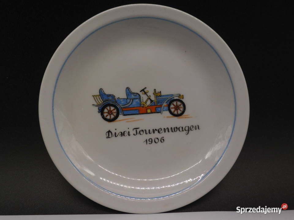 Talerzyki paterki motyw samochody ILMENAU 3 Raszków