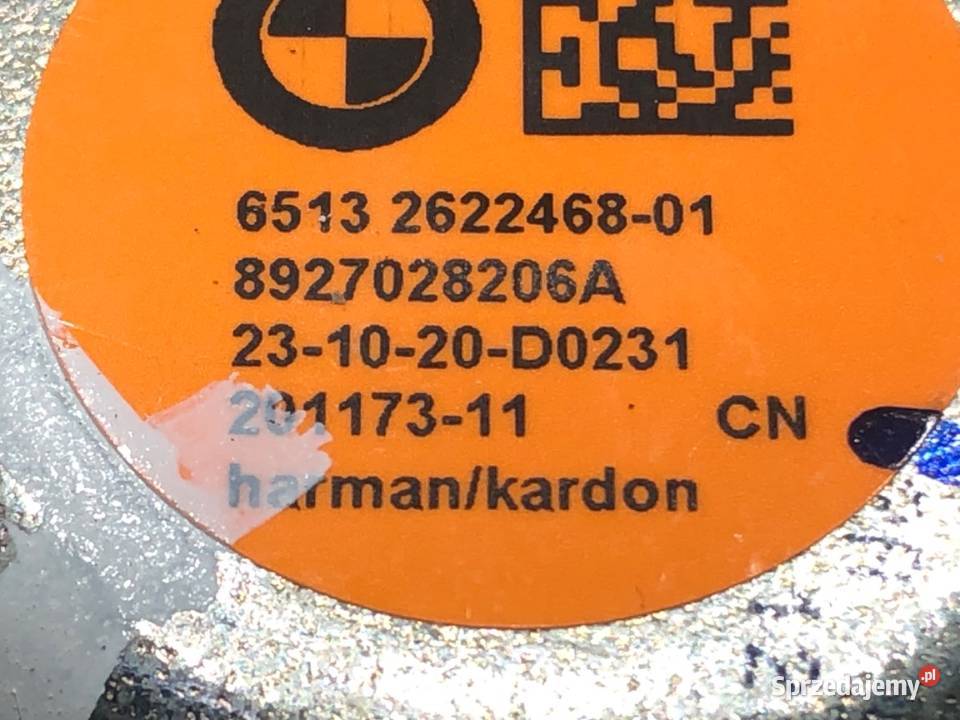 GŁOŚNIK HARMAN KARDON BMW G30 2622468