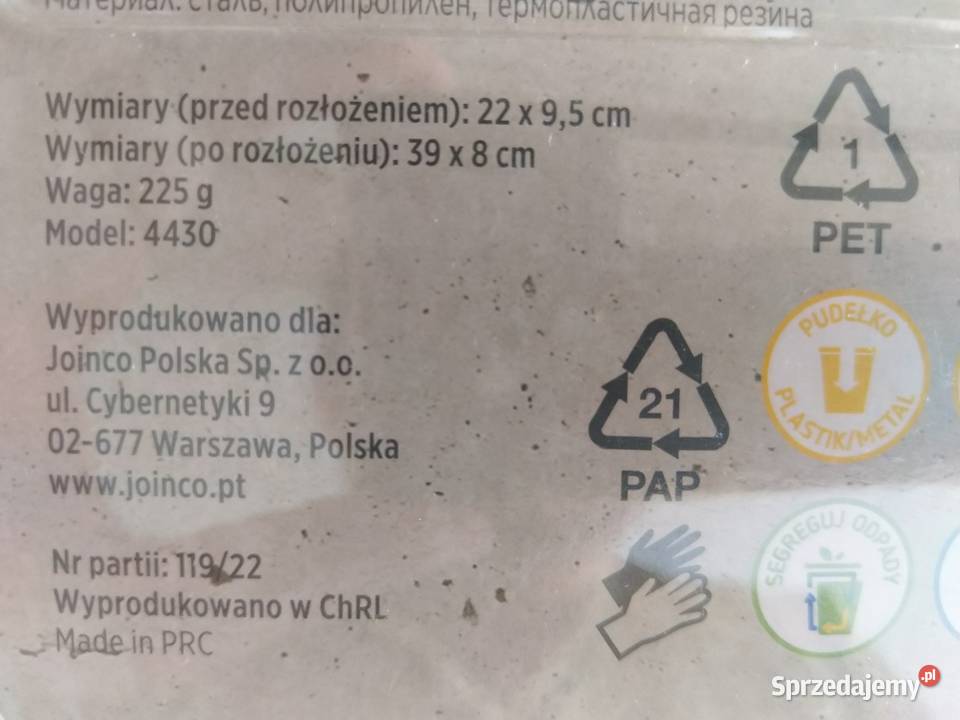 NOWA Piła do gałęzi składana 39 Wysyłam śląskie