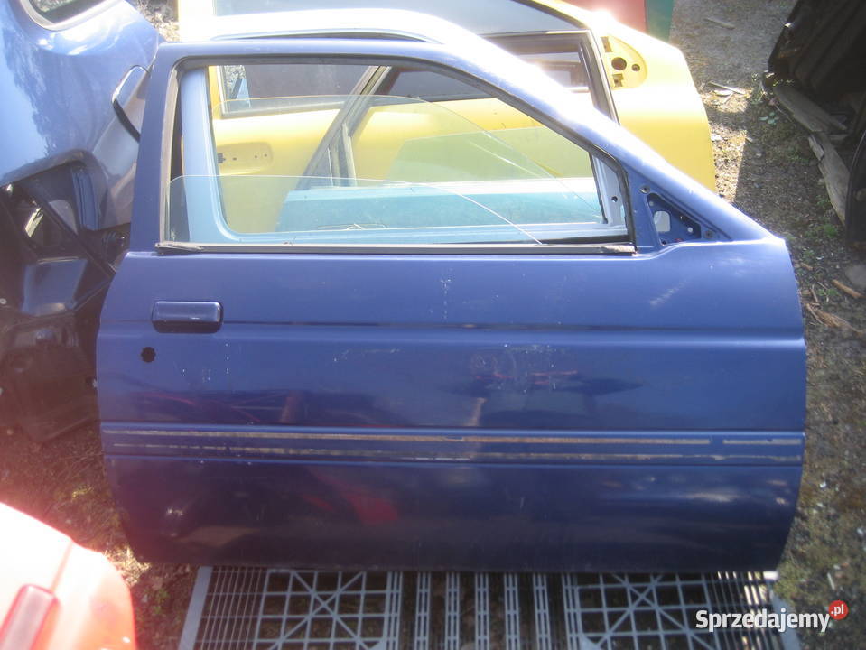 ford escort mk5 9092r drzwi przód prawe 3dz Karoseria