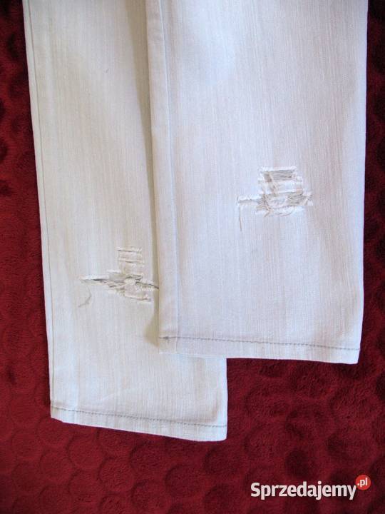 Spodnie jeans skinny L 38 40 biodra 100 Onado Rozmiar 40(L) Spodnie mazowieckie Siedlce