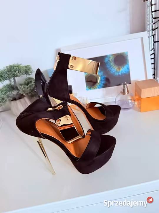 Szpilki 2 kolory obcas 19 dolnośląskie Świdnica