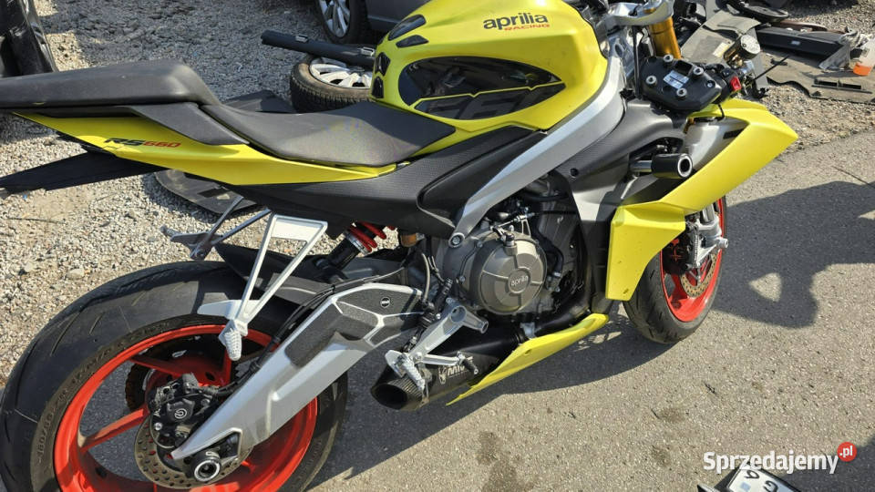 Aprilia RS RS 660 Odpala 2022r Uszkodzona pełny VAT Karczew sprzedam