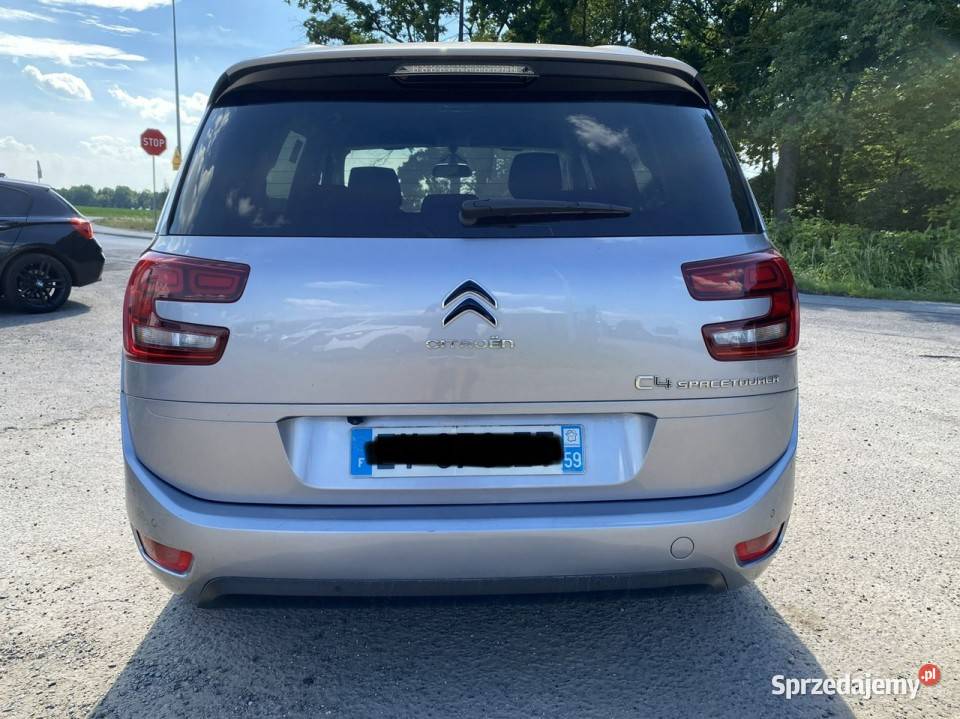 Citroen C4 Grand Picasso 2018r benzyna niski czujnik parkowania Pleszew