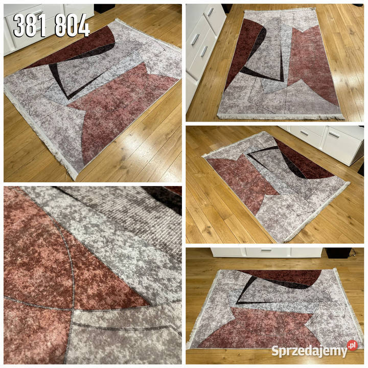 NOWOCZESNY DYWAN 130X190 PRINT 381804 CIENKI 1.3m Białystok