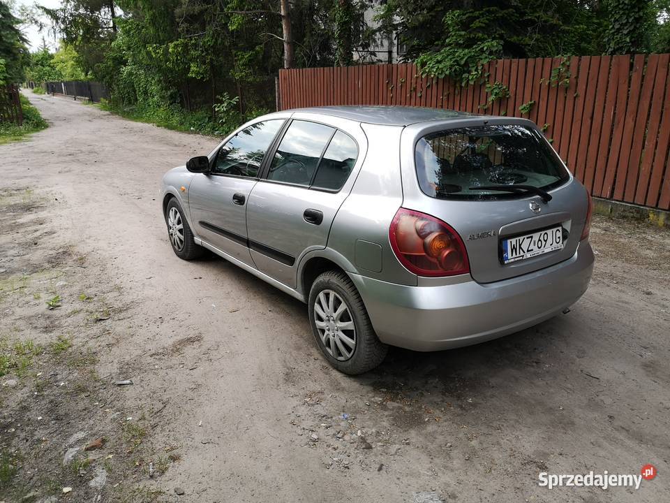 Nissan Almera N16 hatchback 2003 benzyna Ząbki