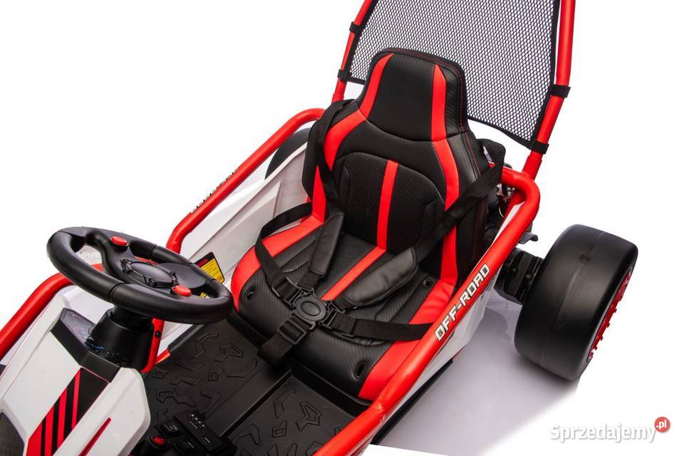 Gokart na akumulator drift 24V TORNADO czerwony Kraków sprzedam