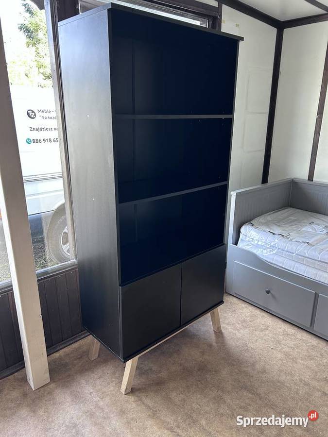 Regał skandynawski UKLA półki 2 fronty CLIC NOWY Rybnik