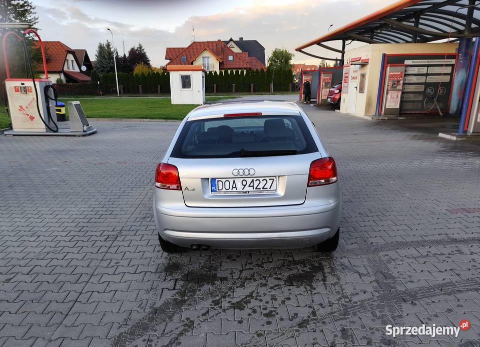Audi A3 19 Tdi 105 3 drzwiowe srebrny metalik Oława
