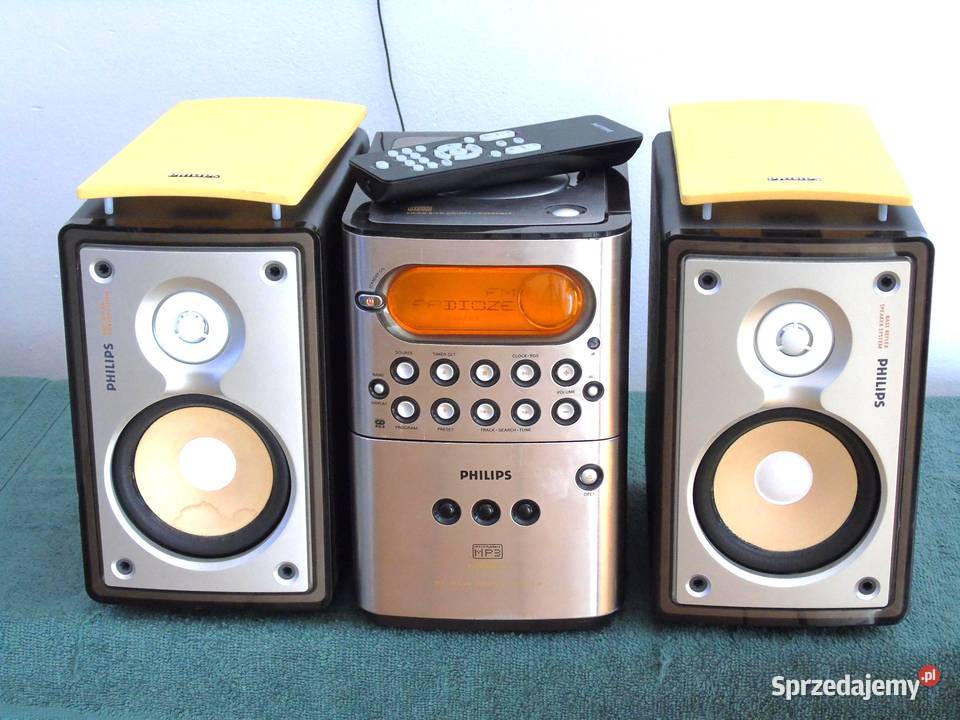 Sprawna wieża Philips MCM250 pilot kolumny podkarpackie Jasło sprzedam