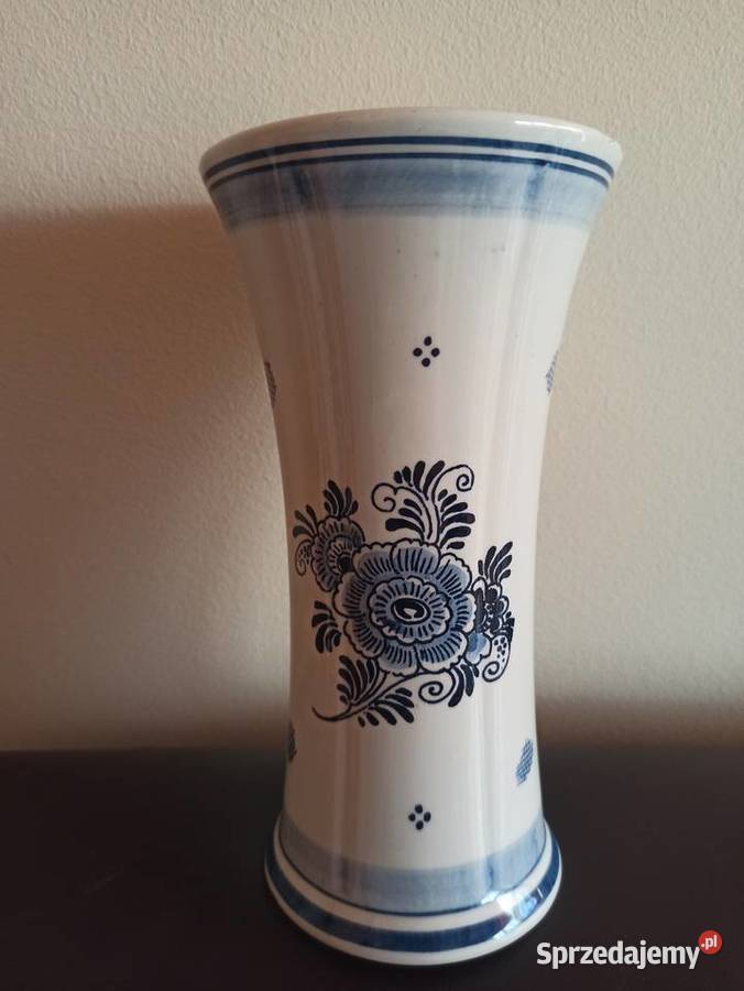 Blue Delft Handpainted 515 wazon porcelana Bielsko-Biała