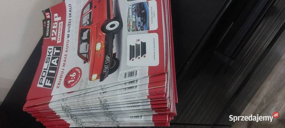 hachette FIAT 126P 16 MODEL złożony do 61 numeru Pszczyna