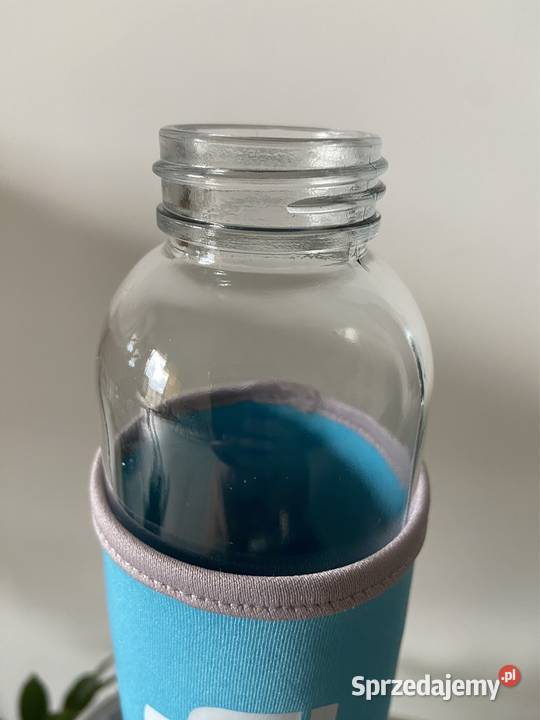 Bidon szklany butelka na wodę z osłonką 500ml wielkopolskie Rogoźno