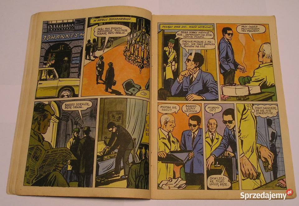 KAPITAN ŻBIK ZAPALNICZKA Z POZYTYWKĄ 1974 Komiksy