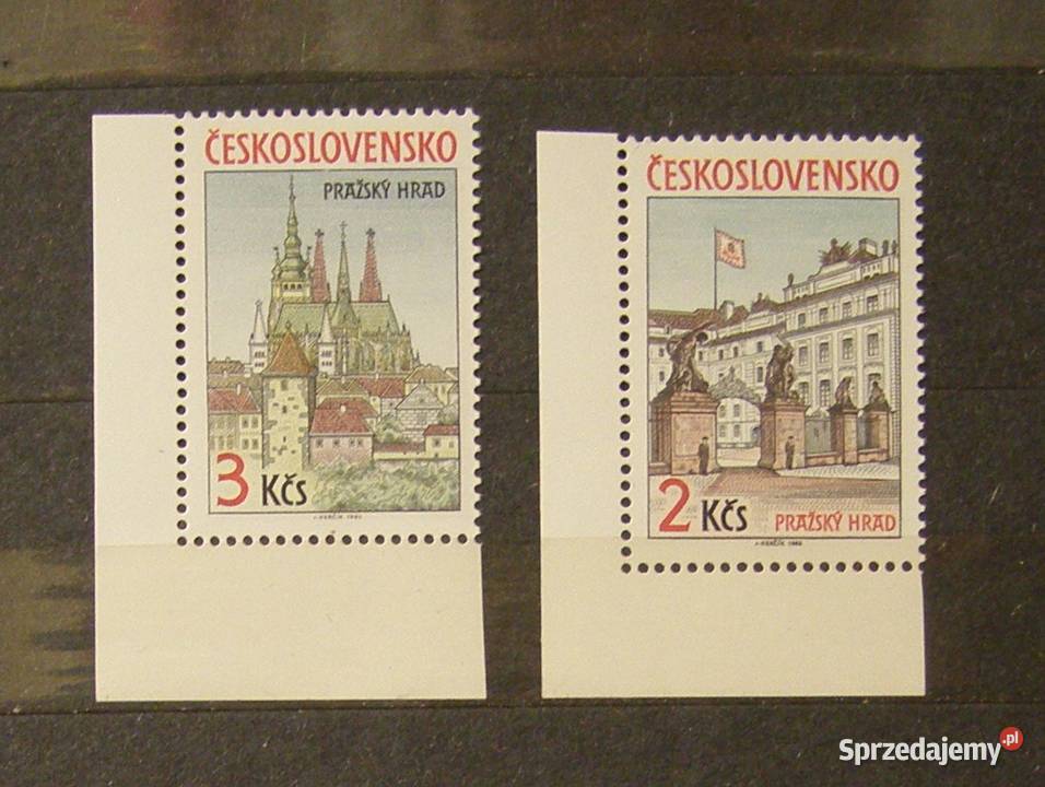 Znaczki pocztowe Czechosłowacja Zestaw 6 łódzkie Łódź