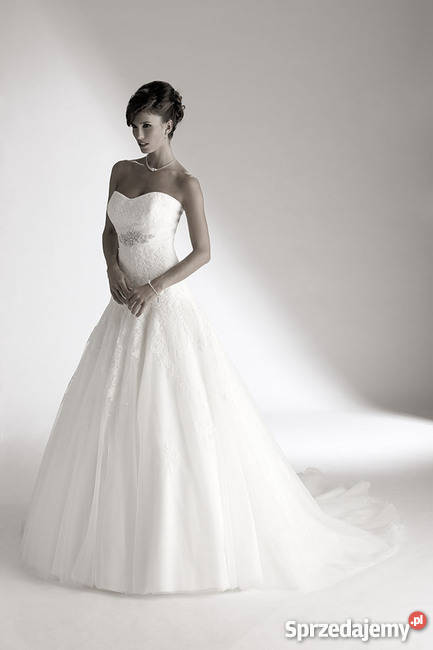 suknie famosa AM1210 Bella Sposa Kraków XS 34 82cm sprzedam