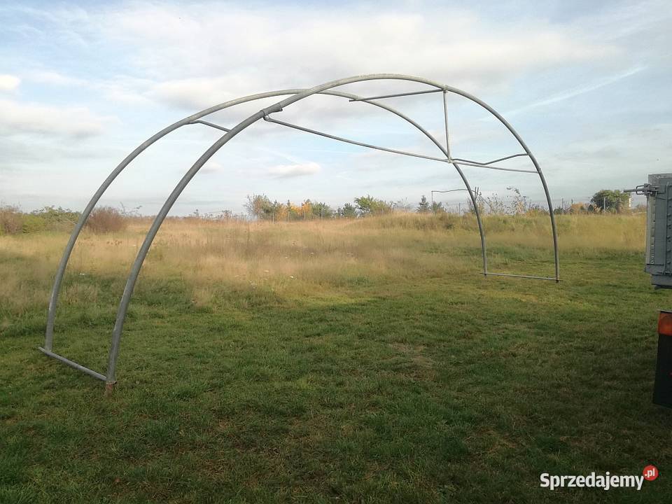 Konstrukcja Hali Łukowej Namiotowej 8x12 Wiata Altany i wiaty