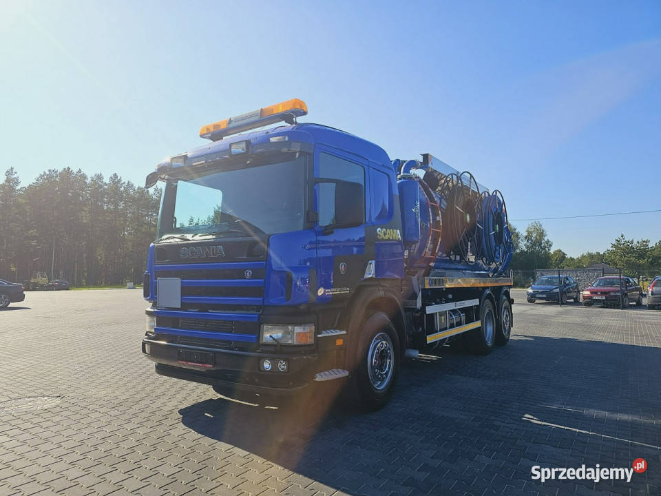 Scania WUKO ROLBA DO CZYSZCZENIA KANAŁÓW KOMBI