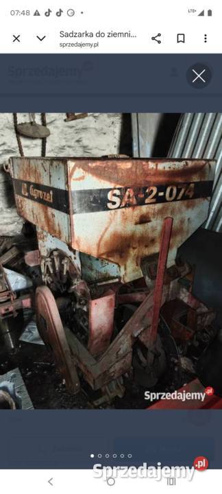 Sadzarka do ziemniaków Żółkiewka-Osada