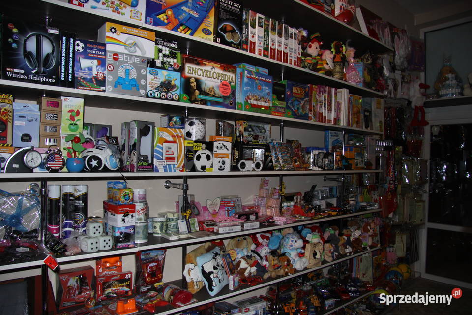 Likwidacja sklepu z prezentami upominkami i zachodniopomorskie Gryfino sprzedam