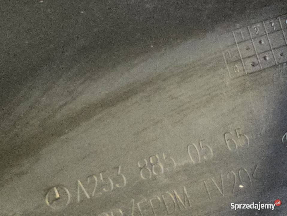 Zderzak Przód MercedesBenz GLC X253 20152019 osobowe Pleszew