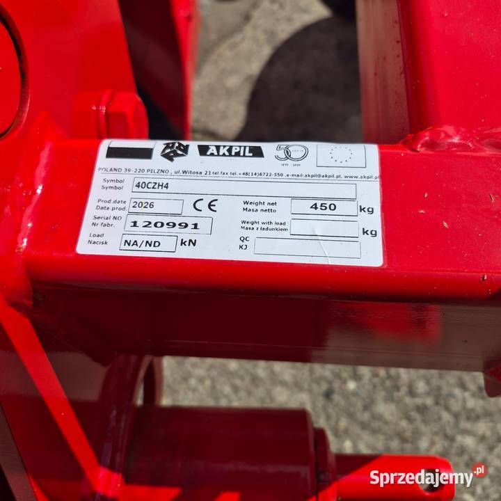 Pług ramowy zagonowy CZH400 AKPIL zabśrubowe sprzedam