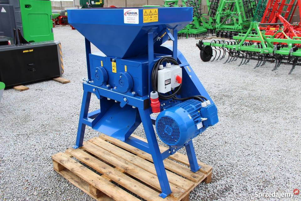Gniotownik gniotowniki zgniatacz ziarna zboża nieuszkodzony Rogóźno