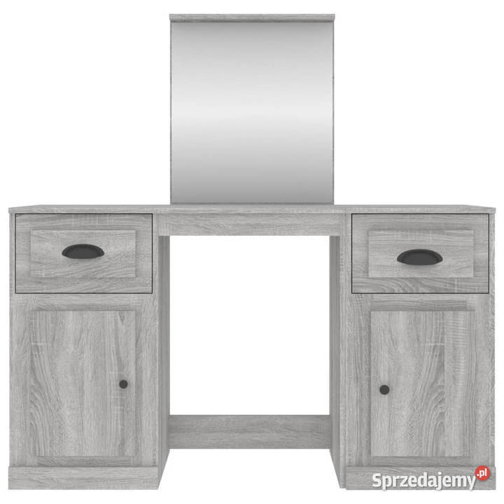 Toaletka z lustrem szary dąb sonoma 130x50x1325 mazowieckie Warszawa