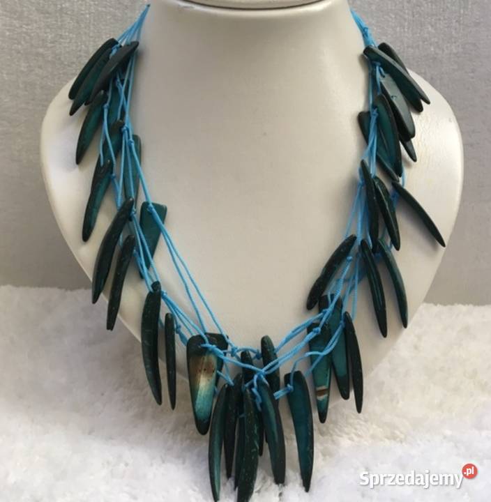 Orientalny naszyjnik z drzewa bambusowego Dąbrowa Górnicza