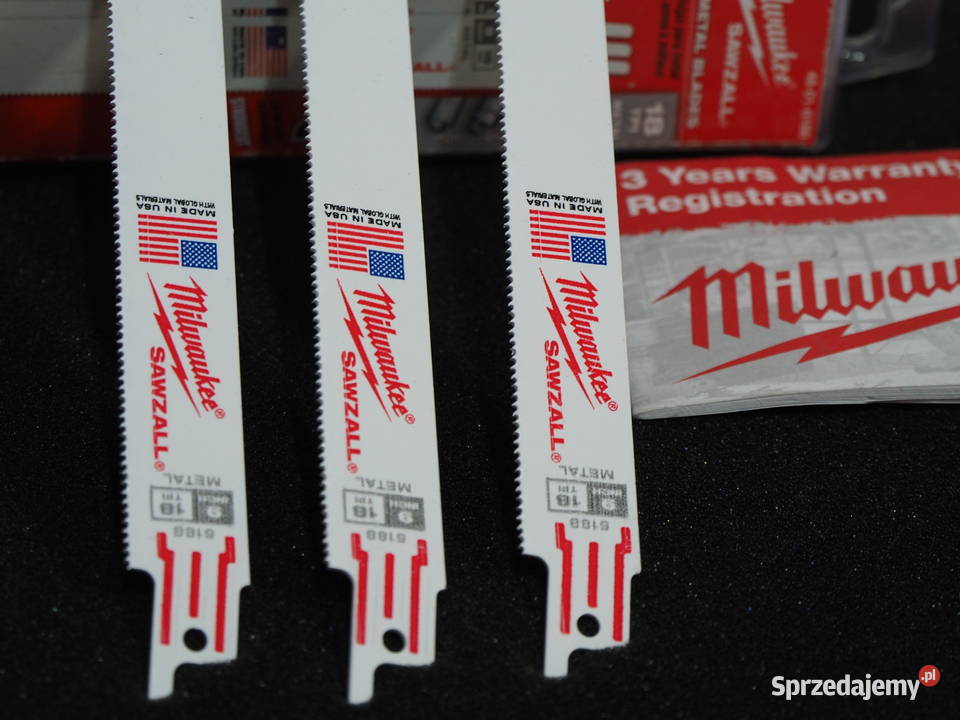Brzeszczot noz metal MILWAUKEE wurth makita sprzedam