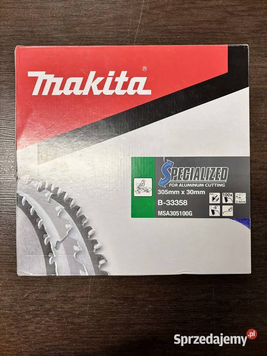 Makita Tarcza tnąca Specialized Alu 305x30 100z Elbląg